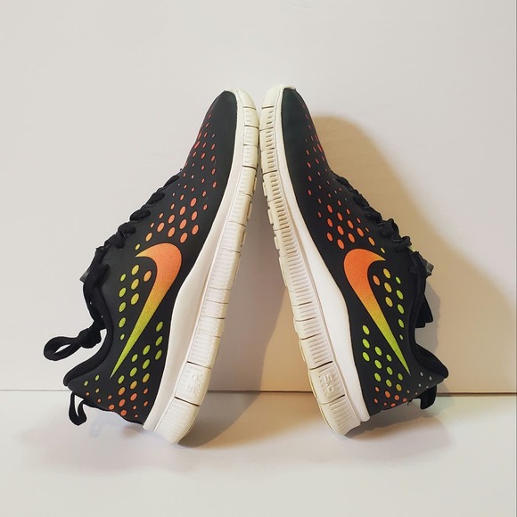 🌸2 For $15🌸 Nike Free Express Black/Multi - US Size 5Y (Women's 6.5) Sneakers - Picture 5 of 9